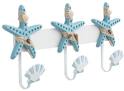 Zerodeko Collegamento Mediterraneo Zaino Ganci Portachiavi Gancio Appendiabiti Nautico Appendini Per Cappelli Da Parete Cappello e Portachiavi Mdf Gancio Appiccicoso Appeso Al Muro Mare