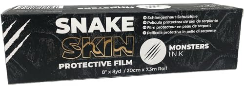 Pansement Tatouage Waterproof, Film Protection Tatouage, bandage autoadhésif, second skin pansement, cache tatouage, protection tatouage piscine, encre tatouage (20cm x 7.3m Roll)