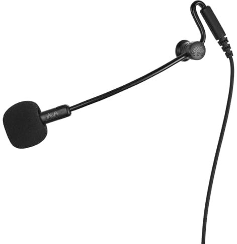 AntLion Audio ModMic Uni 2 Attachable Noise-Cancelling Microphone with Mute Switch, Compatible with PCs, Gaming Consoles, Handheld Devices, and More