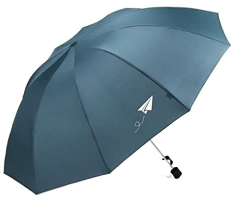 Snowflyk Umbrellas Umbrella Folding Travel Umbrella Large Durable Garden Umbrella Lightweight Portable Parasol Outdoor Sun&Rain Umbrellas Travel Umbrella (Green 108 * 68cm)