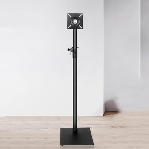 Soporte de TV ajustable para monitor giratorio con soporte, adecuado para televisores y monitores de 12 a 34 pulgadas