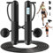 Ropeless Skipping Rope, Cordless Skipping Ropes for Adults, Wireless Skipping Rope with Counter, Smart Digital Ball Jump Rope,Weighted Skipping Rope without Rope for Home Workout Equipment (6.5cm-B)