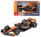 Bburago Formel 1 McLaren Team MCL38 (2024): Modellauto im Maßstab 1:43, von Fahrer #81 Oscar Piastri, Window Box, 12,5 cm, schwarz orange(18-38214P)