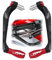 Hebelhandschutz Für BMW S1000RR S1000 RR Motorrad Universal 7/8 22mm Lenkergriffe Bremskupplungshebel Lenkerschutzfolie(Rosso)