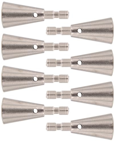 BUGUUYO 8pcs Wire Twisting Tool for Drill Chuck Hex Shank Electric Cable Stripping Driver Portable Wire Connection Tool for Electricians Safe Fast Parallel Wiring