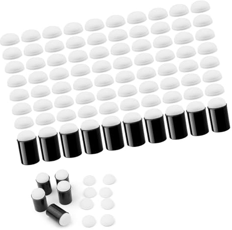 80er Pack Schwammset, ideal für Projekte und Make up Anwendungen mit tragbaren Designs, Kunstmalschwamm