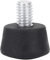 VBESTLIFE Universal Rubber Tripod Foot, Anti-slip 6.3mm Rubber Foot Pad Photography Accessories 1/4inch or 3/8 inch Compatible for Tripod or Monopod (3/8 Inch)