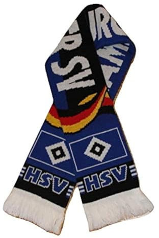 HSV Hamburg SV | Fußball-Fanschal | Premium Acryl-Strick