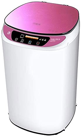 MQQ Compacto portátil 5KG Lavadora Lavadora Secadora Spin Secadora, Aparta-Automática, Hogar, Apartamento, Niños, Dormitorio Mini Mini Pequeña Lavadora (Color : D)