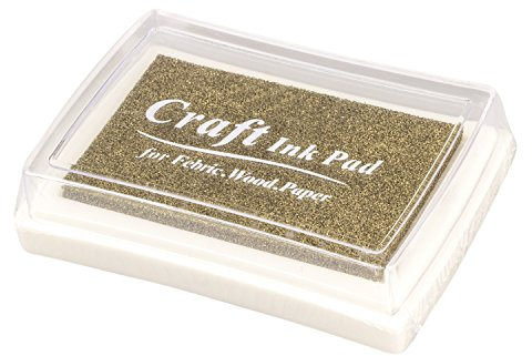 Rubber Stamp Ink pad Stamp inkpad Ink Pad - Gold
