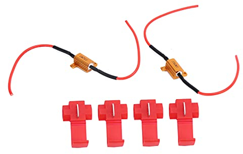 LED-Decoder, Lastwiderstand, LED-Birne, schneller Hyper-Flash-Blinker, Blinkfehlercode, Anti-Flicker-Widerstand, 10-W-Lampe, fehlerfreier Decoder