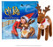 The Elf on the Shelf® Elf Pets® Rentier Tradition | Kuscheliges Rentier mit Illustriertem Buch & Goldenem Herzanhänger | Inkl. Echtheitszertifikat