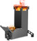 Raketenofen Tragbar Holzofen Camping Tragbar Raketenherd Holzvergaser Outdoor Campingkocher Edelstahl Winddicht für BBQ Picknick Wandern Camping,Black,29.5x1.5cm