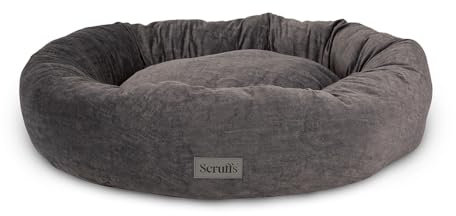 Scruffs Oslo Ring Bed (XXL), 85cm, Stone Grey