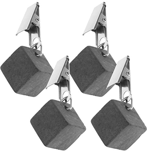 UPKOCH Stabile Tischdeckengewichtsklammern 4er-Pack Strapazierfähige Tischdeckengewichte Für Den Außen- Und Innenbereich