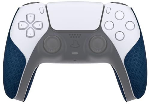 playvital Grip Manette Sticker pour ps5 Accessoire Protection,Autocollant pour ps5 Controller Skin Anti-dérapante-Bleu Klein