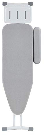 Tablas De Planchar Ropa Estudio Metal, Alargar Ampliar 40 Pulgadas Tipo V Rejillas De Planchar De Panel Grande, Adecuado para Hoteles, Cubierta De Tela Gris Fuerte Transpirabilidad,Gris,149 * 36 * 7