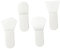 Angoily 4pièces Brosses Silicone Pour Masque Facial Applicateurs Confortables Pour Soins Peau Idéaux Amélioré Avec Formes Spatule Éventail Langue Polygonale