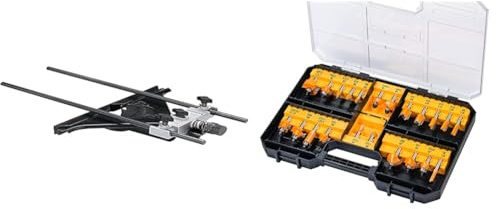 Dewalt-Side DE6913-XJ Guide Universal 'Quick Action'centre Screw Connector and Suction Dewalt (Old Version) + Suitable Power Tool Accessory