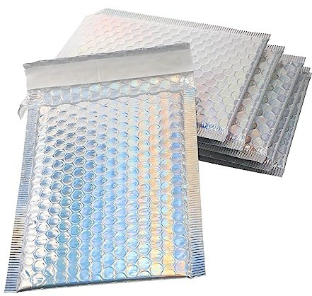 Operitacx 16st Bunte Luftpolstertasche Würfel Mini-zauberstäbe Paket Porto Umschläge Umschlag Versiegelbar Transparent Verpackungsbeutel Post- Platz Mailing Zellophanbeutel Das Haustier