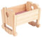 ibasenice Miniatur Puppenbett Holz PuppenhauszubehöR Realistisches PuppenmöBel Modell FüR Kinder Spielzeit Und Puppenhaus Dekoration