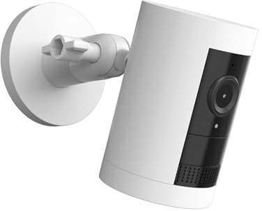 HOLACA Magnetische Halterung Kompatibel mit Rin g Außenkamera Akku Stick Up Cam Battery/Plug-in/Pro, Innenkamera (Indoor Cam), Spotlight Kamera Pro/Plus, Blink Kamera | Weiß