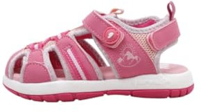 Garvalín - Sandalias de Senderismo Fucsia para niña 252821-C146-22, Fucsia