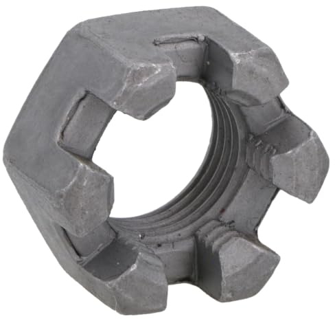 AB Tools 5/8 UNF geschlitzt Kronenmutter für Anhänger Radnaben Kronennabenmutter Lager