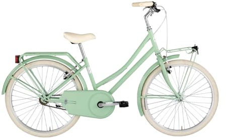 Alpina Hollandrad für Mädchen, 1 V, Minzgrün, 24 Zoll