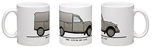 Flattwin Edition 2CV MUG - Citroën 2cv AU 1951