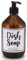 Lifestyle Lover Seifenspender 500ml aus Braunglas, Bernsteinfarben für Seife, Spülmittel, Spüli Braun Glas, Dish Soap 500ml