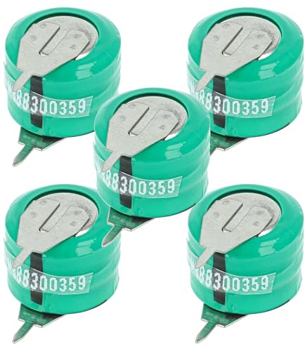 vhbw 5X Akku Ersatz für 3/V15H für Modellbau (20mAh, 3,6V, NiMH) | mit 2 Pin Stecklötfahne