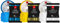Polierpad Set: Rupes Bigfoot Polierschwamm für 125mm Stützteller - D-A Coarse + Fine + Ultrafine Ø130-150mm blau/gelb/weiß (3 STK.) + ChemicalWorkz Premium Poliertuch 500GSM | 6-teilig