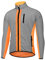WOSAWE Reflektierende Fahrradjacke Herren Damen Winddicht Wasserabweisend Laufjacke (Jacke Orange XL)