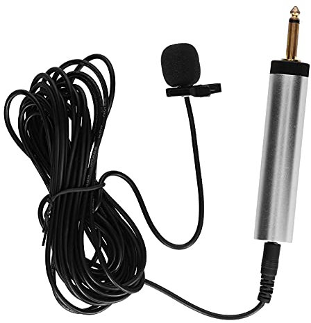 Alvinlite Micro Lavalier Professionnel Micro à condensateur omnidirectionnel pour Guitare Sax Trompette Violon Piano Microphone