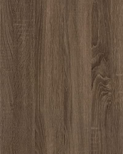 CiCiwind Wood Contact Paper Brown Peel and Stick Wallpaper 40×300cm Effect Sticky Back Plastic Self Adhesive Vinyl Wrap Removable for Wall Furniture Decor