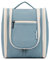 Klein Kulturbeutel Damen & Kulturbeutel Herren - Kinder Kulturtasche Zum Aufhängen & Männer Kosmetiktasche - Waschtasche für Frauen & Mädchen (Graublau (Mittel))