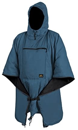 Helikon-Tex Swagman Roll Poncho Outdoor Survival Bushcraft Jagd Aqua Blue