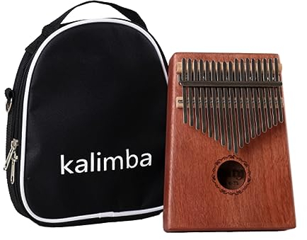 Supvox Musikinstrumente Für Kinder 17 Elektrische Kalimba Klavier Kalimba-lieferungen Banjo Kalimba-instrument Volksmusikinstrumente Afrikanisches Instrument Tragbar Kind Gecko Bambus