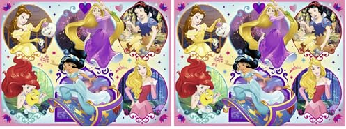 Ravensburger Disney Princess - 100 Piece Jigsaw Puzzle with Extra Large Pieces for Kids Age 6 Years and Up (Pack of 2)