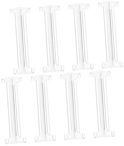 HOMOCONO 8 Stück Jalousie-volantklammern Reparaturklammern Für Vertikale Jalousien Volant-eckklammern