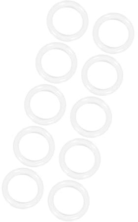 GLOKUUCA Silicone O-Rings - 10 Packs Rubber Gaskets Seal Rings Fits for Faucet Seal Pipe Repair - O Ring Assortment Kit - 13mm ID x 19mm OD x 3mm Height