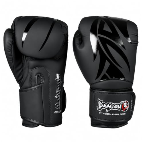 Dragondo Mamba Boxhandschuhe Muay Thai Kickboxen Sparring, Männer Damen, Boxsack Punchinghandschuhe, Kickboxhandschuhe MMA Kampfsport Training