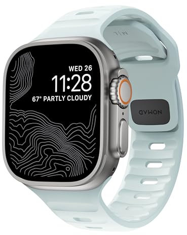 NOMAD Sport Band V2 | para Apple Watch 42/44/45/49 mm | correa de reloj resistente e impermeable, 38/40/41 mm, Plástico, No es una piedra preciosa