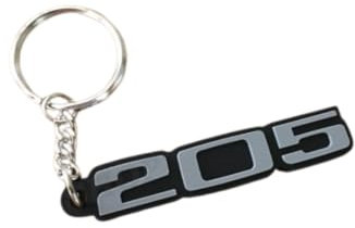 Porte clés/Keychain/Keyring PVC 205 LOGO monogramme