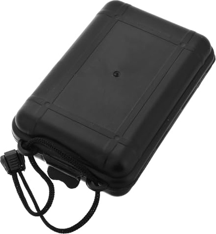 UKCOCO Portable Storage Box with Lid, Medium Plastic Organizer Case for 9 Arrows, Hunting and Outdoor Sports Collector Holder