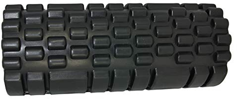 Dittmann Premium Faszien- und Massagerolle, Ideal für Fitness, Yoga, Pilates, Stretching und Rehabilitationstherapie - Geeignet für Männer, Frauen und Kinder - schwarz