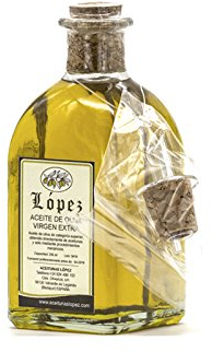 Frasca 250 ml Cristal Aceite de Oliva Virgen Extra - Etiqueta Personalizable