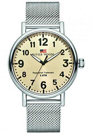 River Woods Men's Watch Stainless steel Sacramento