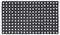 SrS Rugs® Rubber Mats Outdoor Entrance Non Slip Anti Fatigue Drainage Holes (Rondo Rings, 40cm x 60cm)